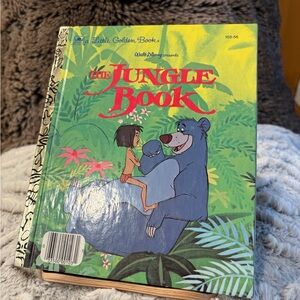 Vintage Golden Book “The Jungle Book” by‎ Walt Disney